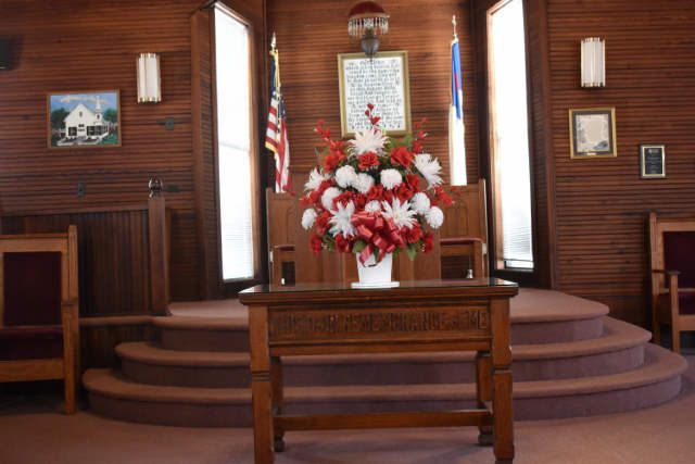 Picture of inside the Sanctuary